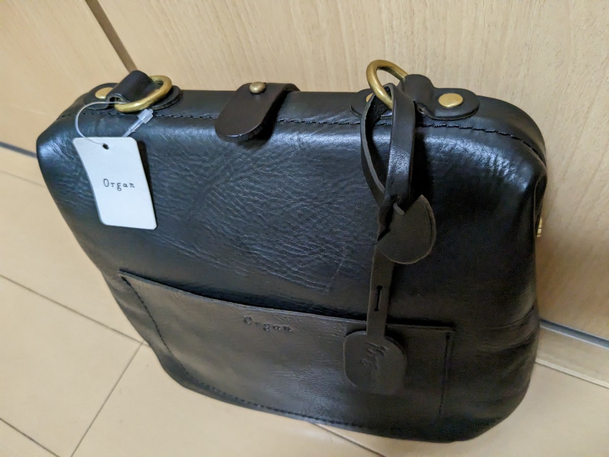 タグ付き未使用品 organ HERZ 口枠ショルダーバッグ G-8 Sサイズ 