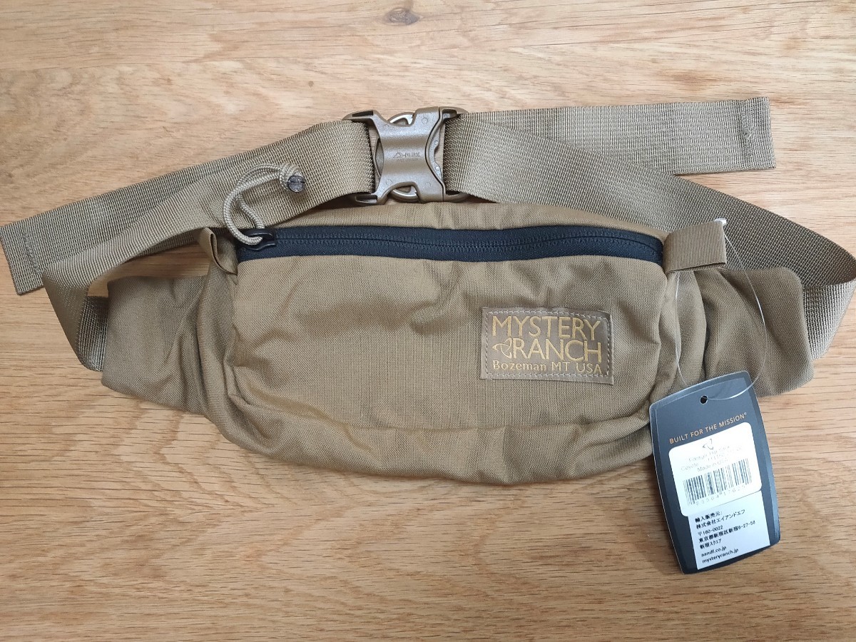 ミステリーランチ フォーリッジャーヒップサック USA　コヨーテ　未使用