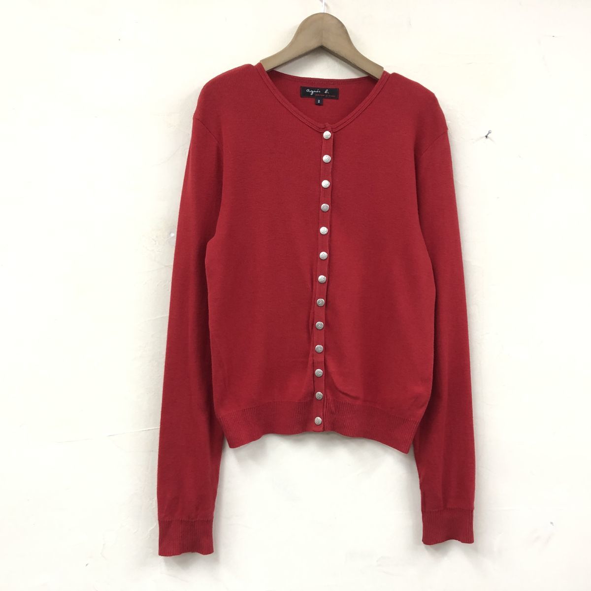 K1522-O◇良品◇フランス製◇agnes b. アニエスベー ニット 
