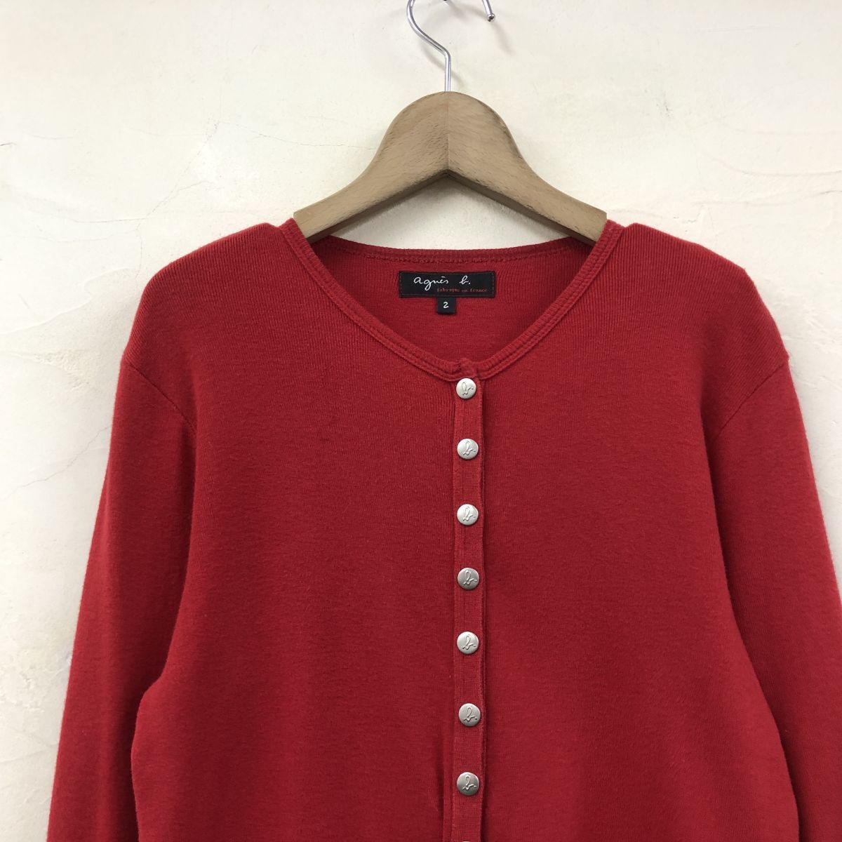 K1522-O◇良品◇フランス製◇agnes b. アニエスベー ニット 