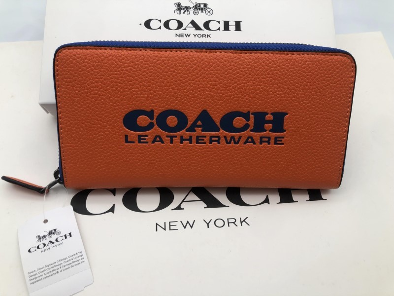 コーチ COACH 長財布 財布 ロングウォレット レザー レディース財布 メンズ 新品C6699 v078B