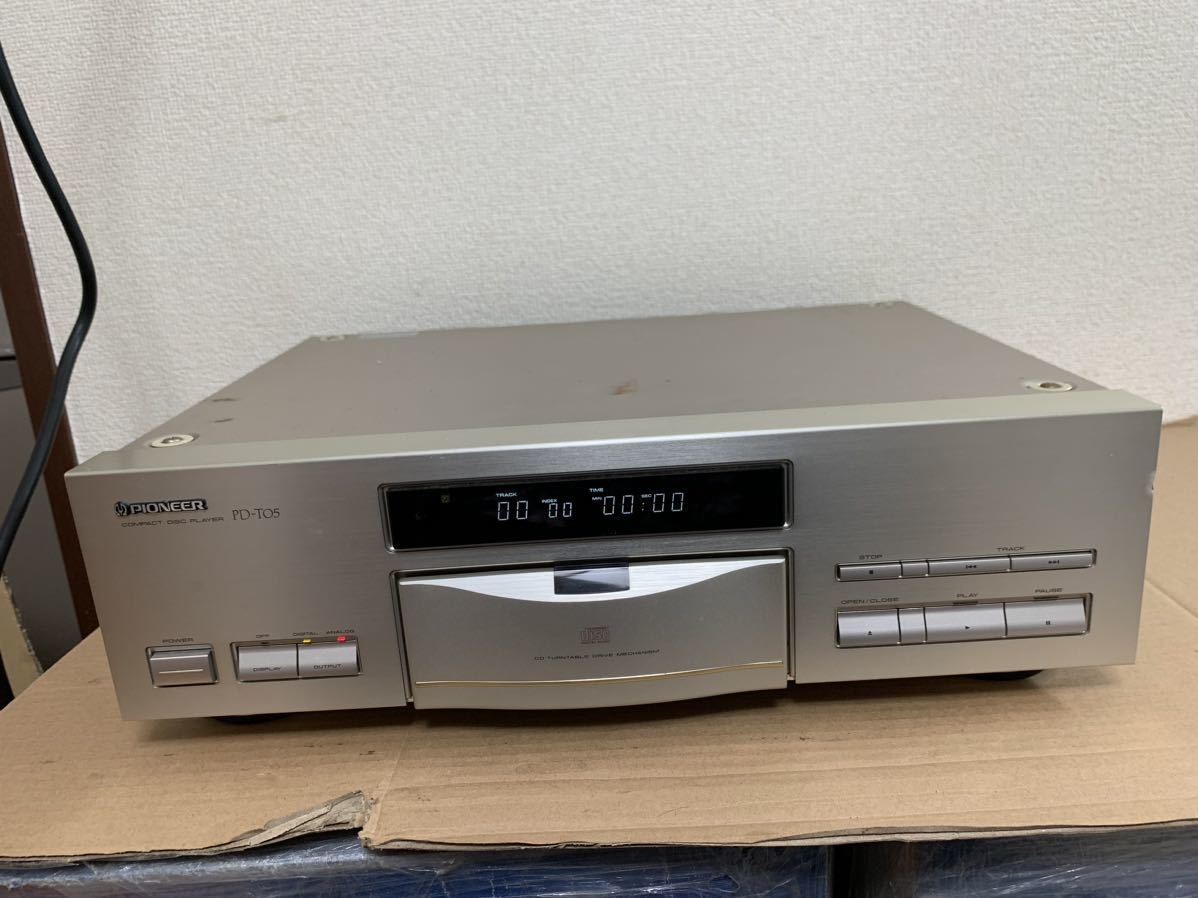 PIONEER パイオニア PD-T05 CDプレーヤー 通電確認済