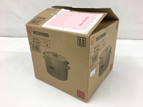 IRIS OHYAMA PC-MA2 電気圧力鍋 調理家電 アイリスオーヤマ 2.2L 未使用 T8005527