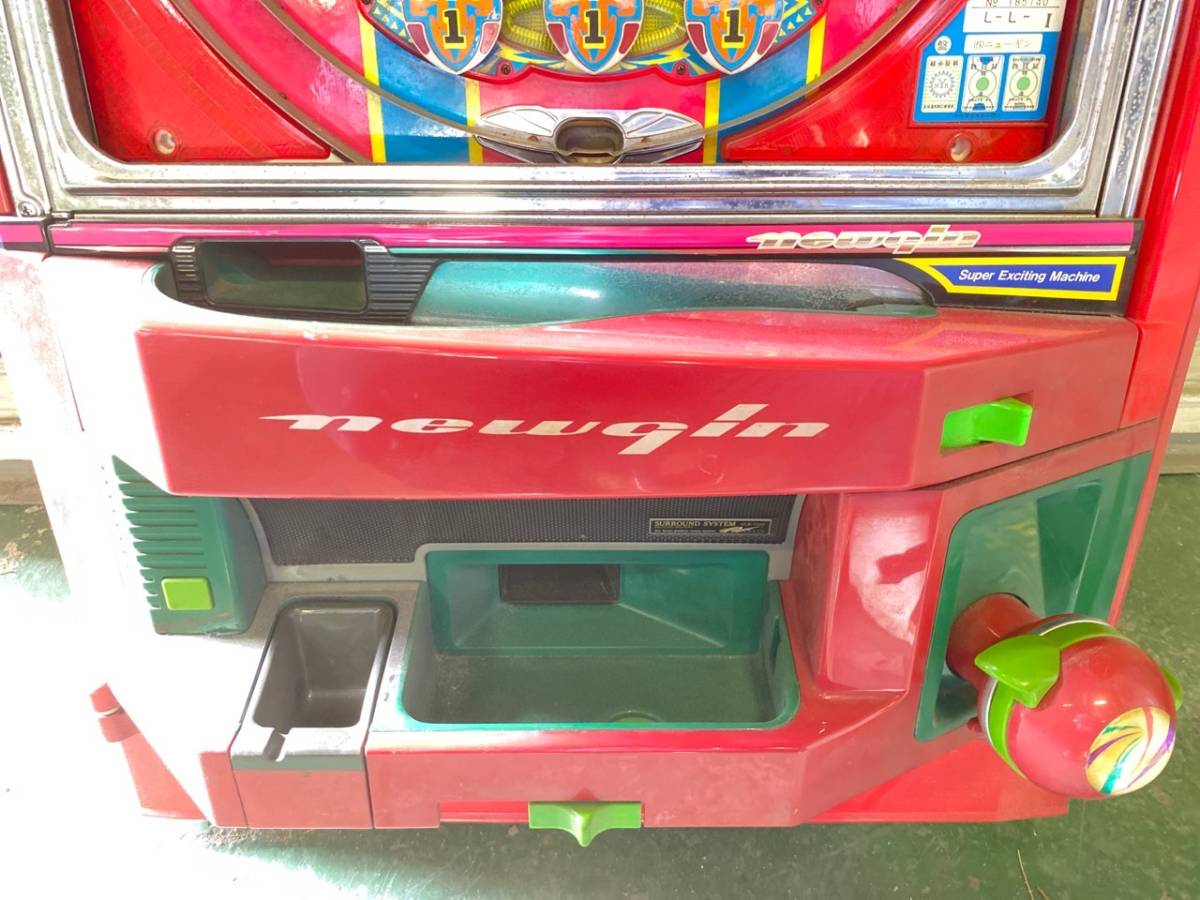 9/057 ジャンク品 パチンコ台 レア ニューギン スクランブルジェット2