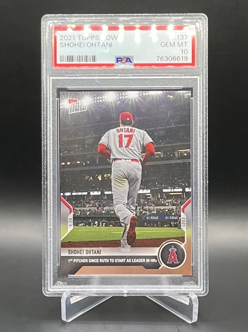 PSA10 2021 Topps Now #137 Shohei Ohtani PSA 10 GEM MINT 大谷翔平