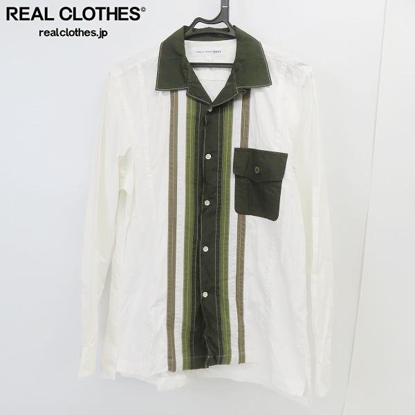 ☆COMME des GARCONS SHIRT/コムデギャルソン シャツ 切替デザイン 長袖シャツ S11033/L /LPL