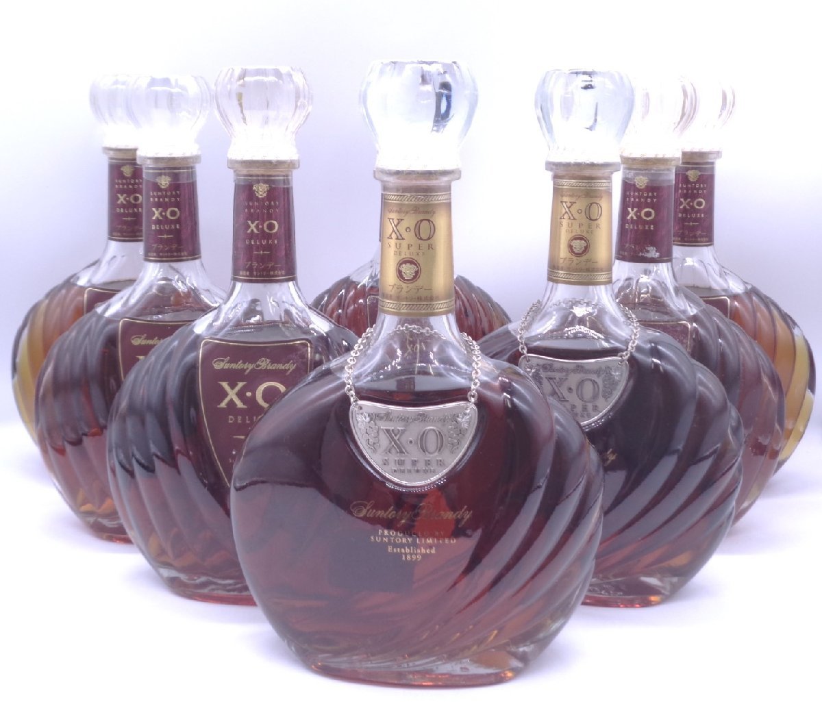 同梱不可】【8本セット】SUNTORY サントリー XO 国産 ブランデー 古酒