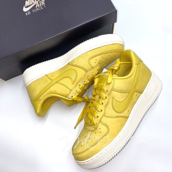 ☆新品☆NIKE ナイキ WMNS AIR FORCE 1 PRM MF エア フォース 1 プレミアム 箱有 DR9503-700 イエロー 28.0