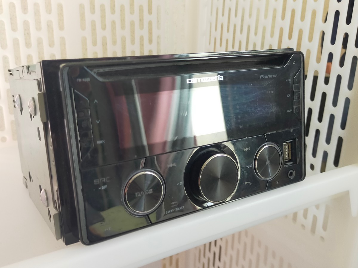 カロッツェリア FH-4600 CD USB Bluetooth 2DIN デッキ 【公式通販】