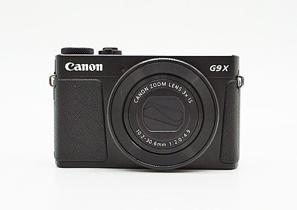◇美品【Canon キヤノン】PowerShot G9 X Mark II コンパクトデジタルカメラ ブラック