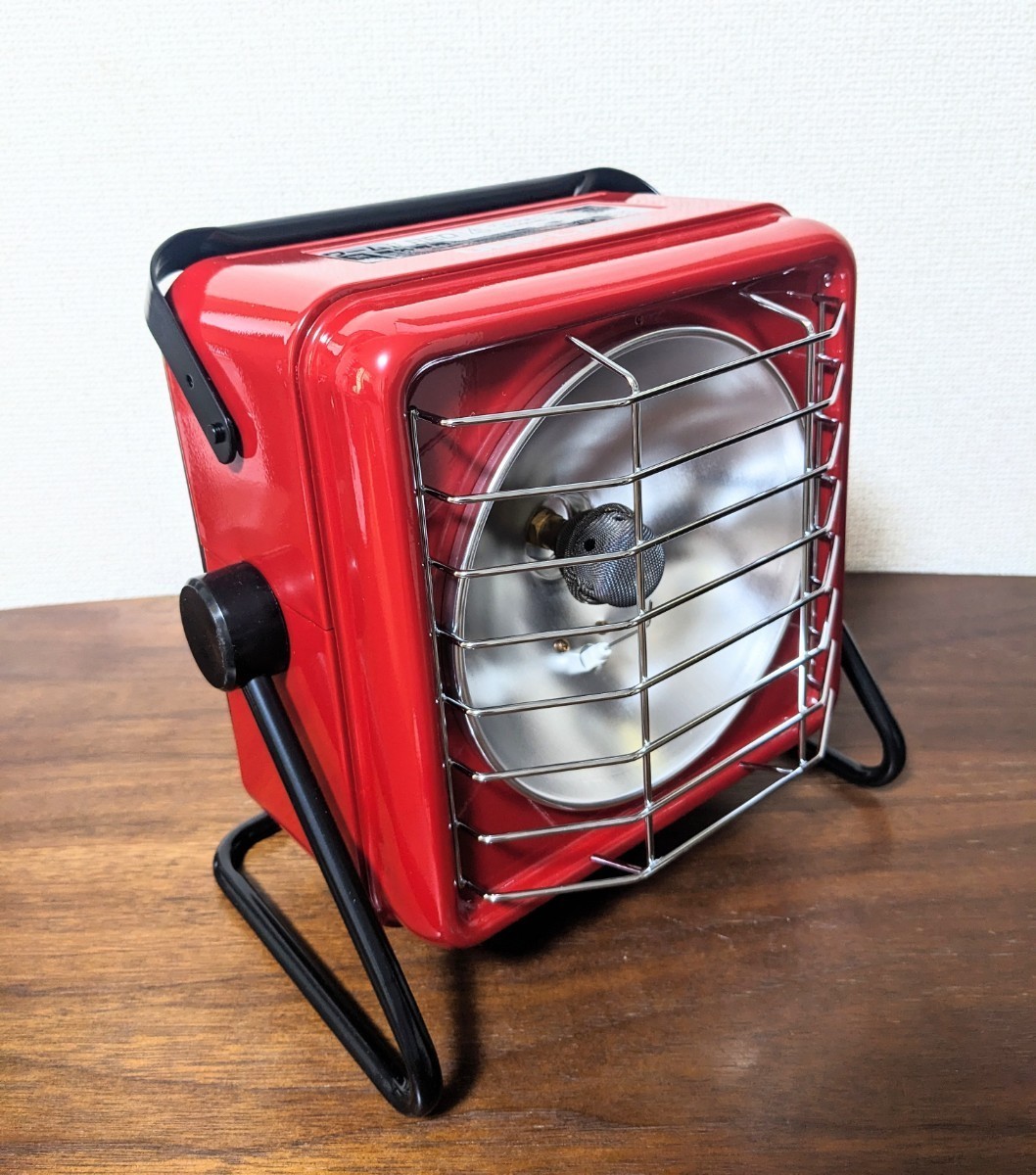 UNIFLAME ガスヒーター ワームⅡ レッド ハンディガスストーブ 廃盤品