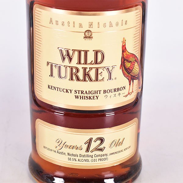 ワイルドターキー 12年 WILD TURKEY ワイルドターキー12年 ゴールド