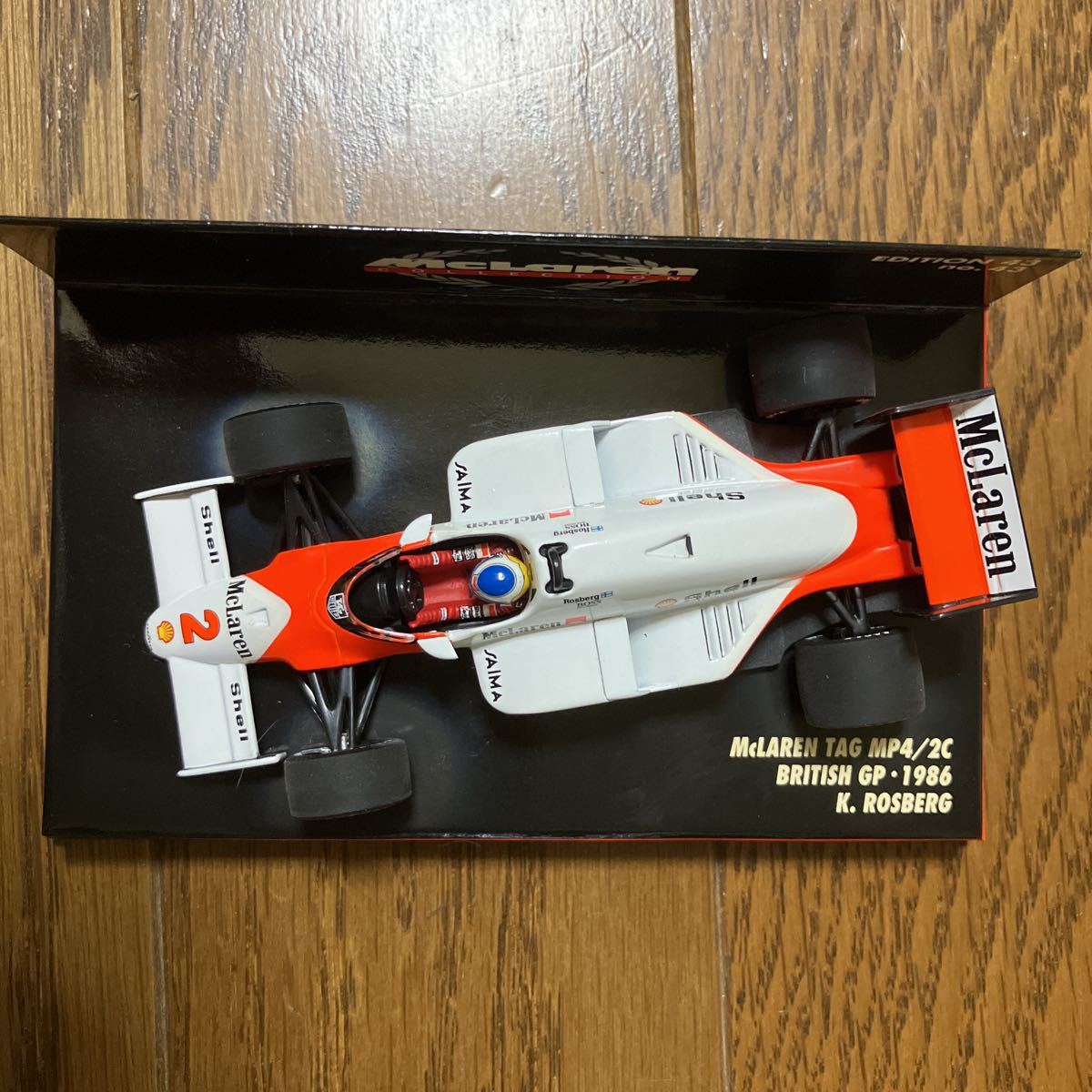 ミニチャンプス ミニチャンプス 1/43 マクラーレン MP4/2C イギリスGP