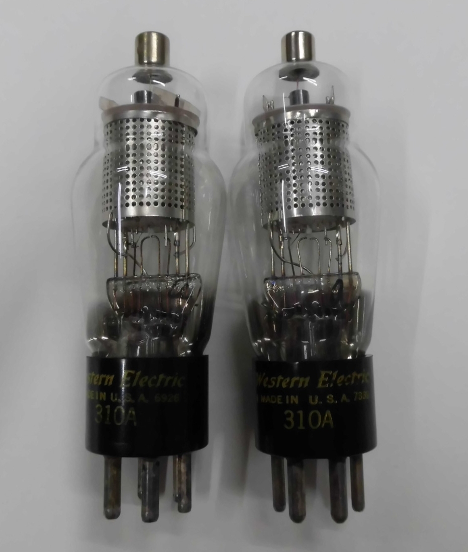 NEC☆6R-A8☆6RA8☆2本セット☆3極管☆NEC 真空管☆オーディオ用出力管