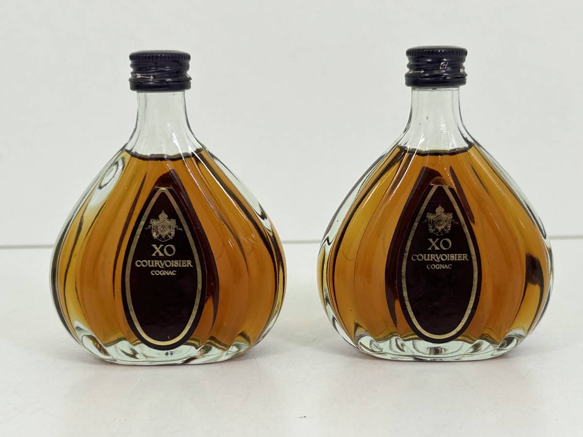 W0509-19 1880 1円スタート クルボアジェ COURVOISIER XO ミニボトル2 