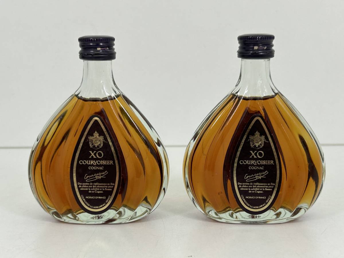 W0509-19 1880 1円スタート クルボアジェ COURVOISIER XO ミニボトル2 