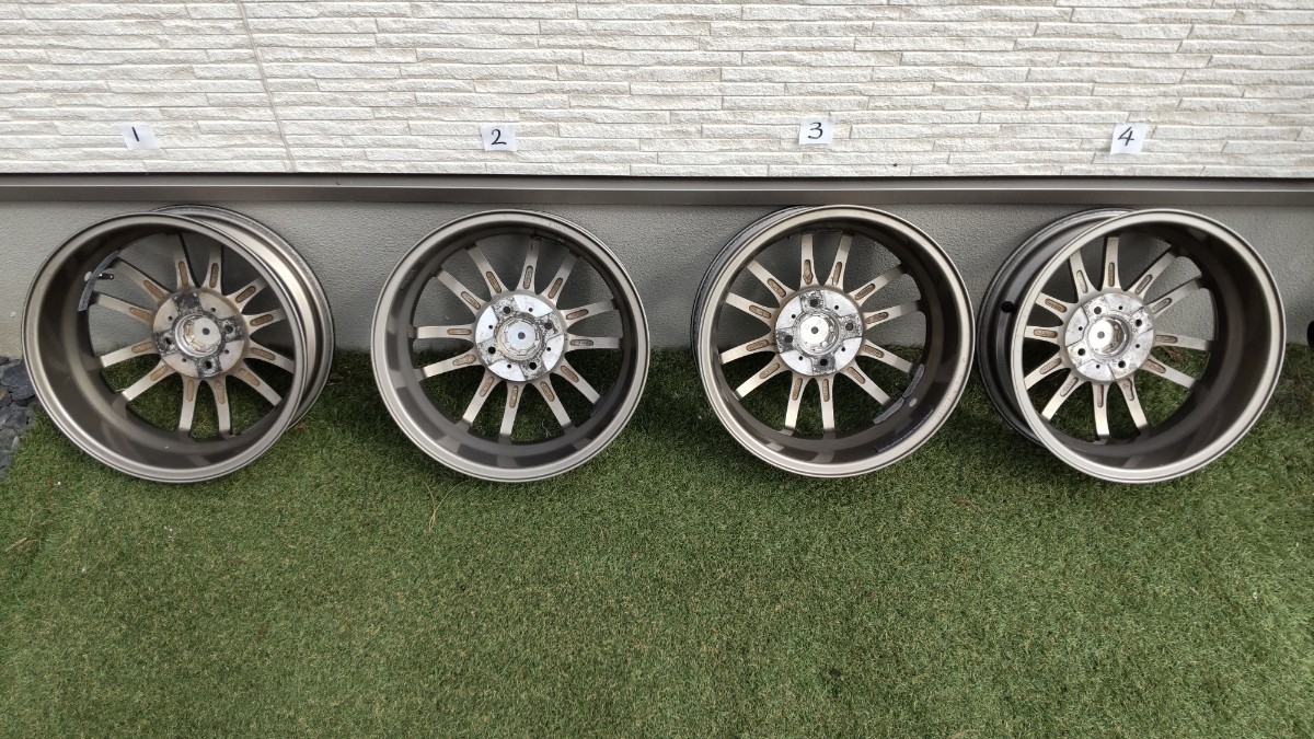 アルミホイール 15インチ 4本セット 軽自動車 (スズキ パレットで使用  
