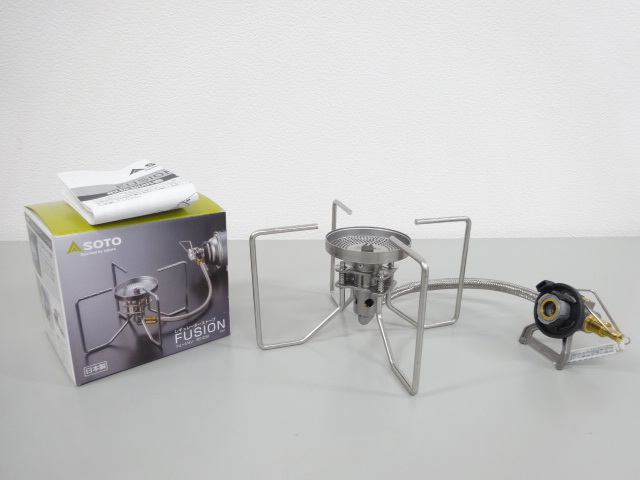 新品 未使用品 SOTO ソト FUSION レギュレーターストーブ フュージョン