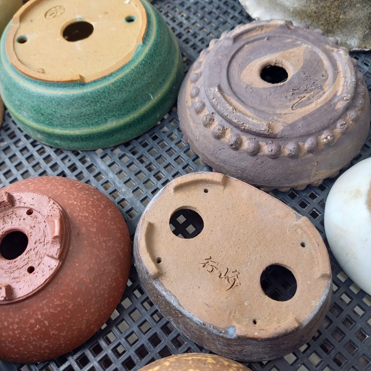 盆栽鉢 山野草鉢 青風3、秀峰、竹山、正山、陶雀、庄山、陶