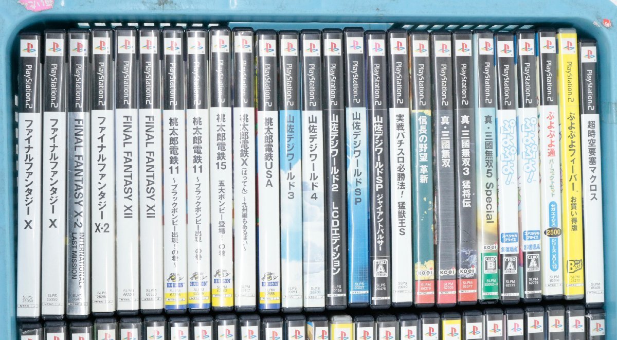 プレイステーション2 PS2 ソフト まとめ売り ジャンク品 ダブり有り