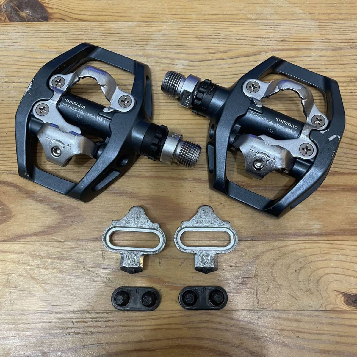 シマノ SPDペダル PD-EH500 クリート付き 付属ピン無し PD-EH500