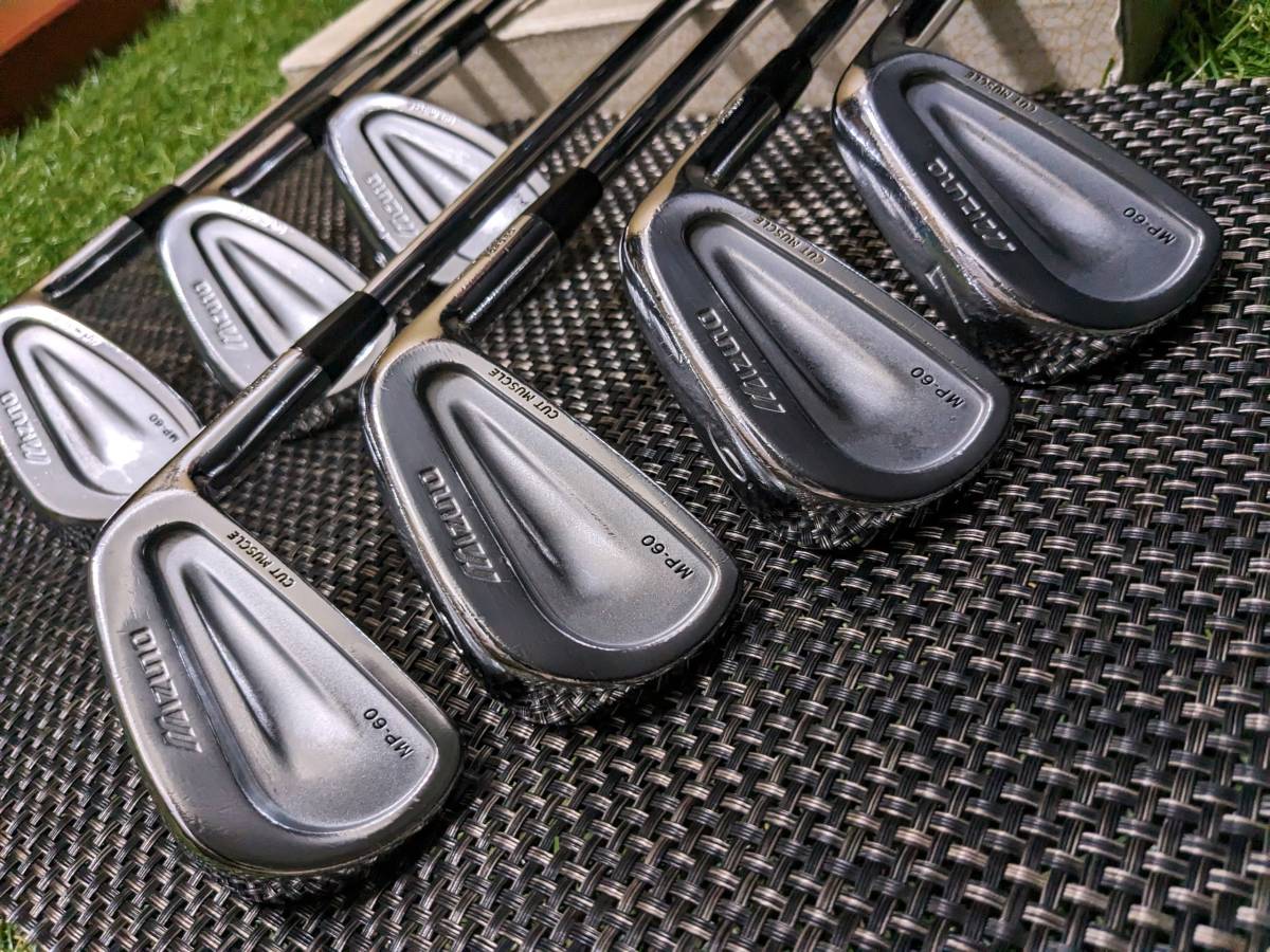 Mizuno MP-60 CUT MUSCLE × N.S.PRO 1050GH S　7本　4－Pw　/ FORGED ミズノプロ カットマッスル