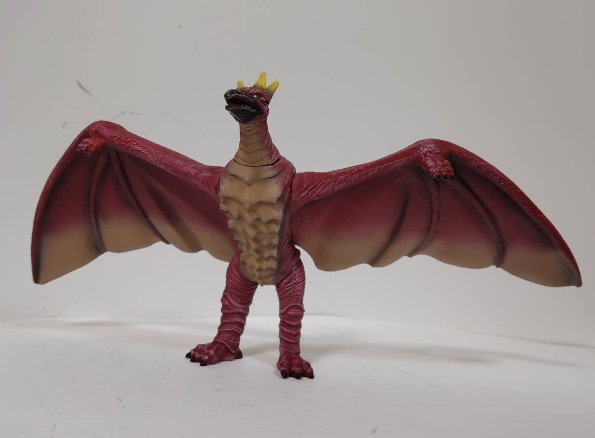 ゴジラ怪獣ソフビ　ラドン　リペイント完成品