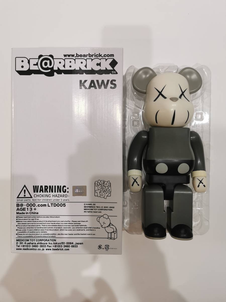 人気定番，高品質 ベアブリック BE@RBRICK KAWS コンパニオン Original Fake 400％(キューブリック、ベアブリック)｜売買されたオークション情報、yahooの商品情報をアーカイブ公開 - オークファン キューブリック、ベアブリック