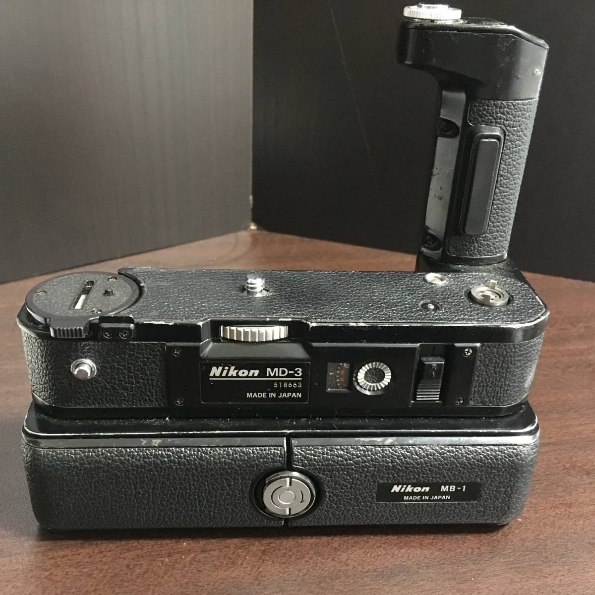 Nikon ニコン MD-3 MB-1 モータードライブ 動作未確認 カメラ 付属品