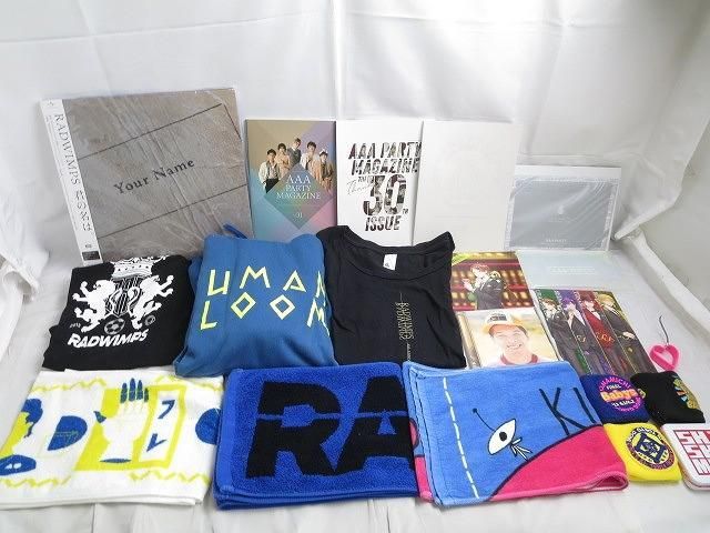 同梱可】中古品 アーティスト RADWIMPS 他 パーカー マフラータオル T 