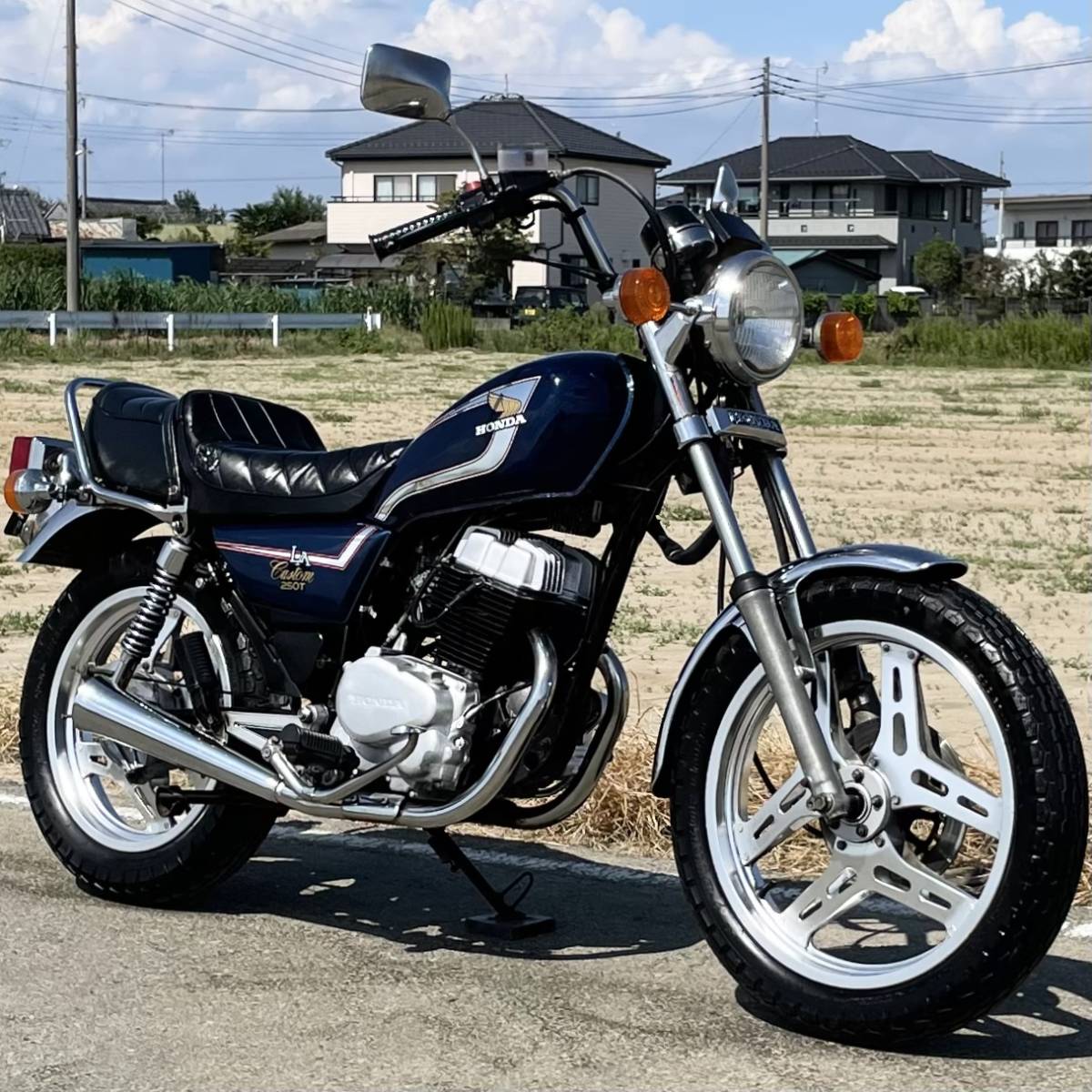 250T LAカスタム 実動 書類付き MC07 Lバブ 絶版 旧車 ホンダ 検 FT