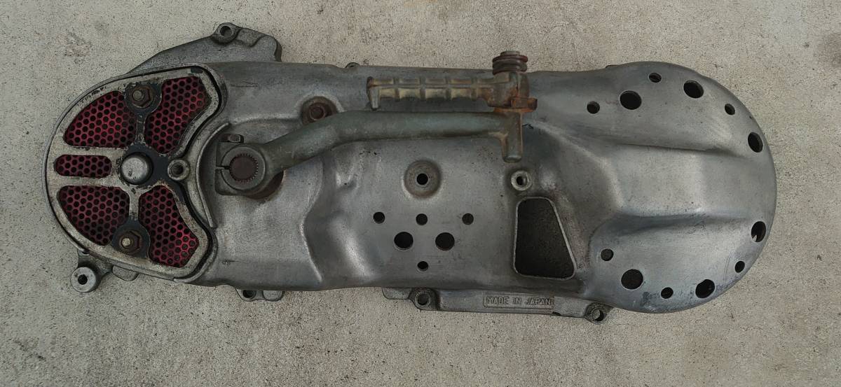 アクシス90 ジョグ90 JOG90 3WF クランクケースカバー 3VR 中古品 流用