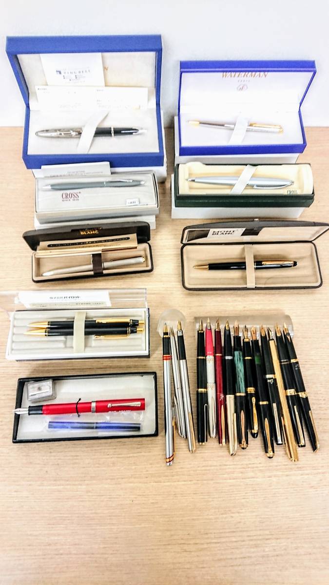 ミさ[BbY568]文房具 おまとめ 万年筆/他 PILOT/SHEAFFER/MONTBLANC