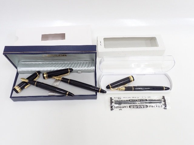 セーラー　万年筆　14K 585 ケース付き SAILOR 万年筆 プロフィットスリム カートリッジ式 ペン先14K-585 H-EF