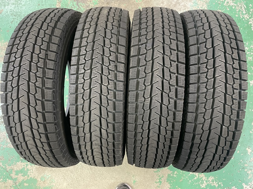 195/80R15 スタッドレスタイヤ4本セット ヨコハマ G075 21年製 