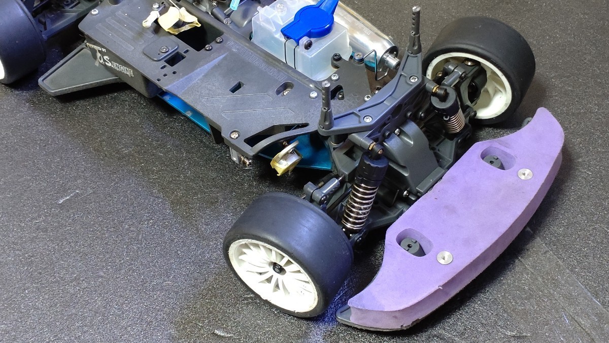 エンジンカー タミヤ 1/8 TGX-Mk.1 シャーシ オペル カリブラ V6 DTM 