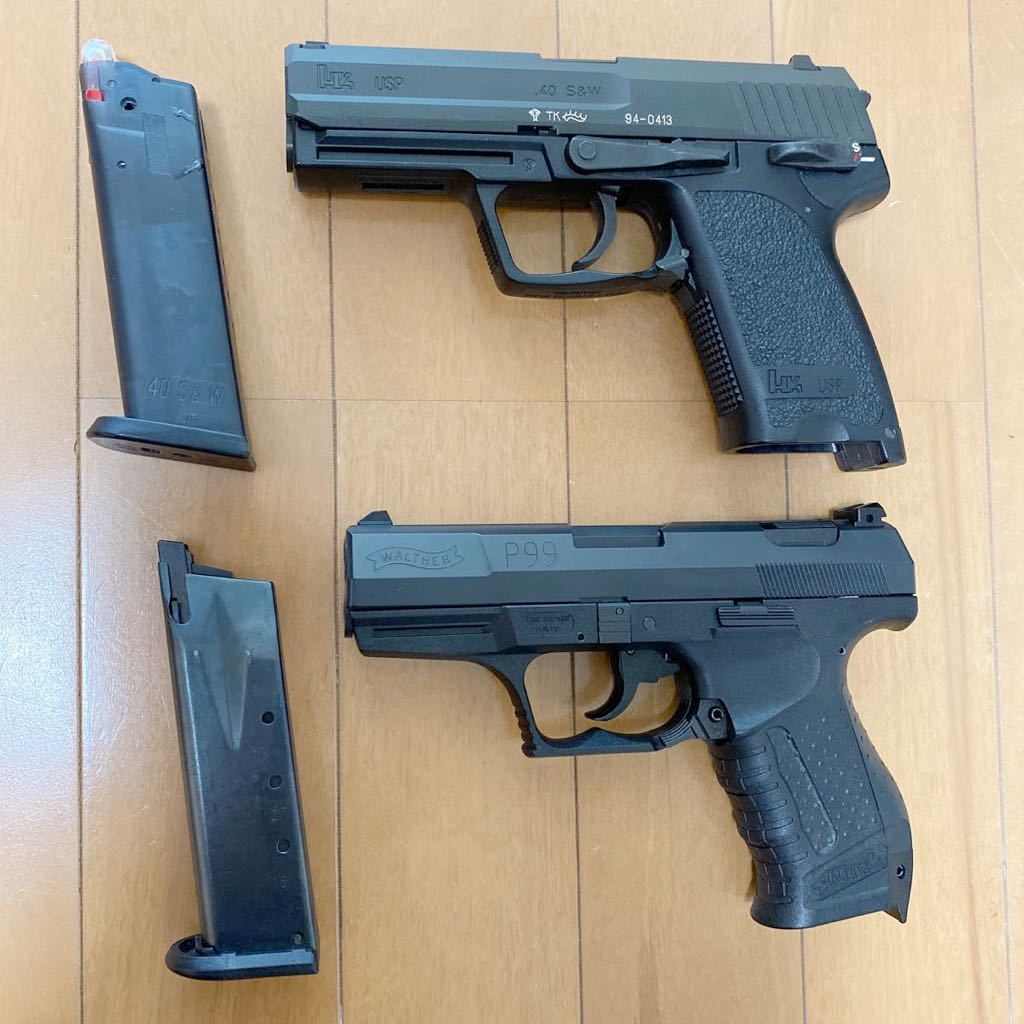 TANIO-KOBA H&K USP/BLK ガスガン USP タニオコバ H&K ガスガン TANIO