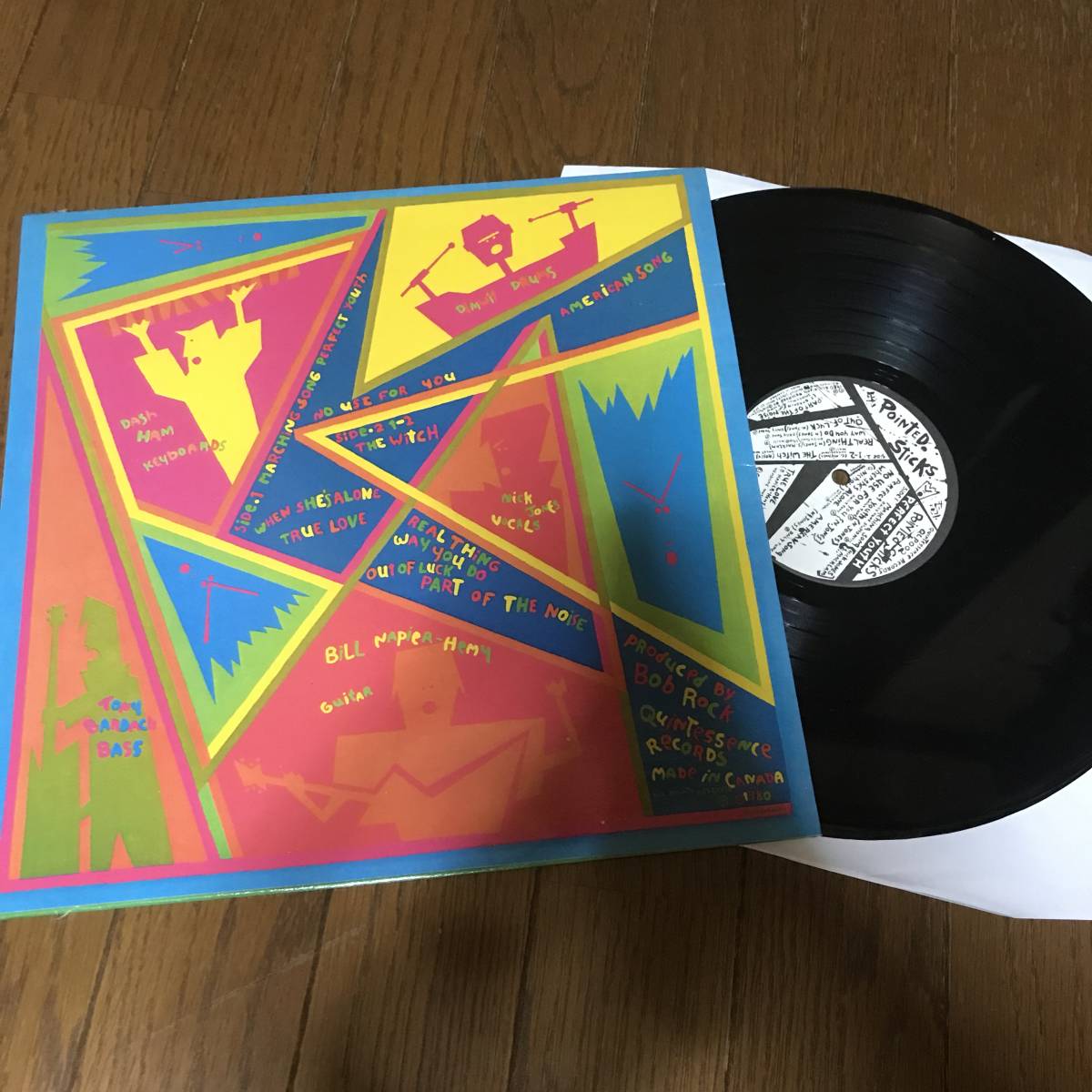 Pointed Sticks POINTED STICKS Records ⁄ - The youth Stay Free LP 