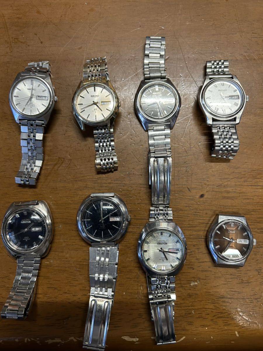 ジャンク セイコー SEIKO シチズン CITIZEN 自動巻き8個セット LM