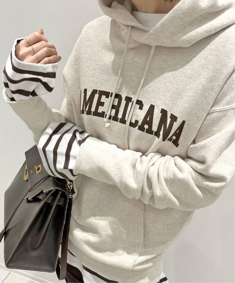 定価2.6万】アパルトモン別注 Americana/アメリカーナ Logo Parka 