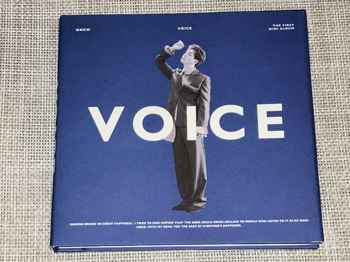 送料込み SHINee オンユ オニュ ONEW / VOICE 即決