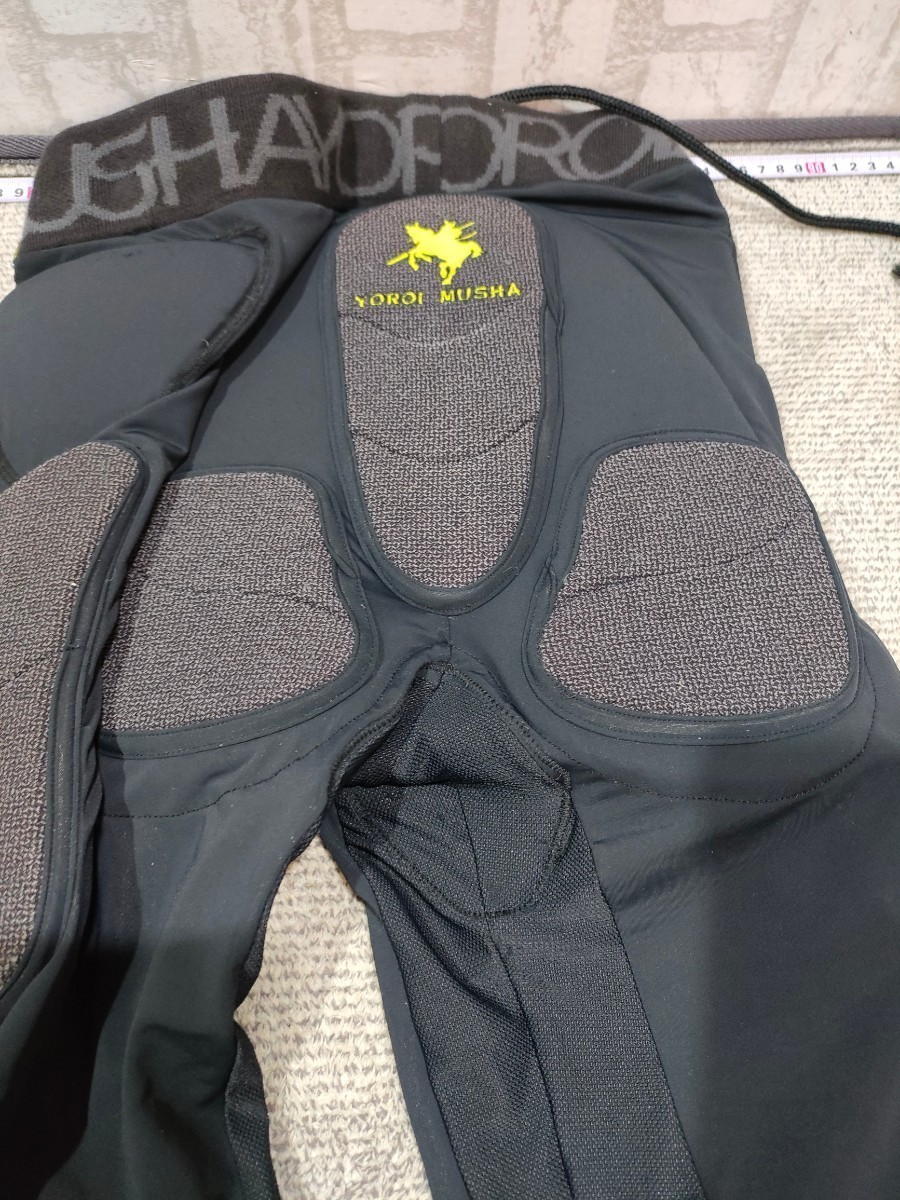 □鎧武者 KEVLAR PORON ロング ヒッププロテクター Mサイズ