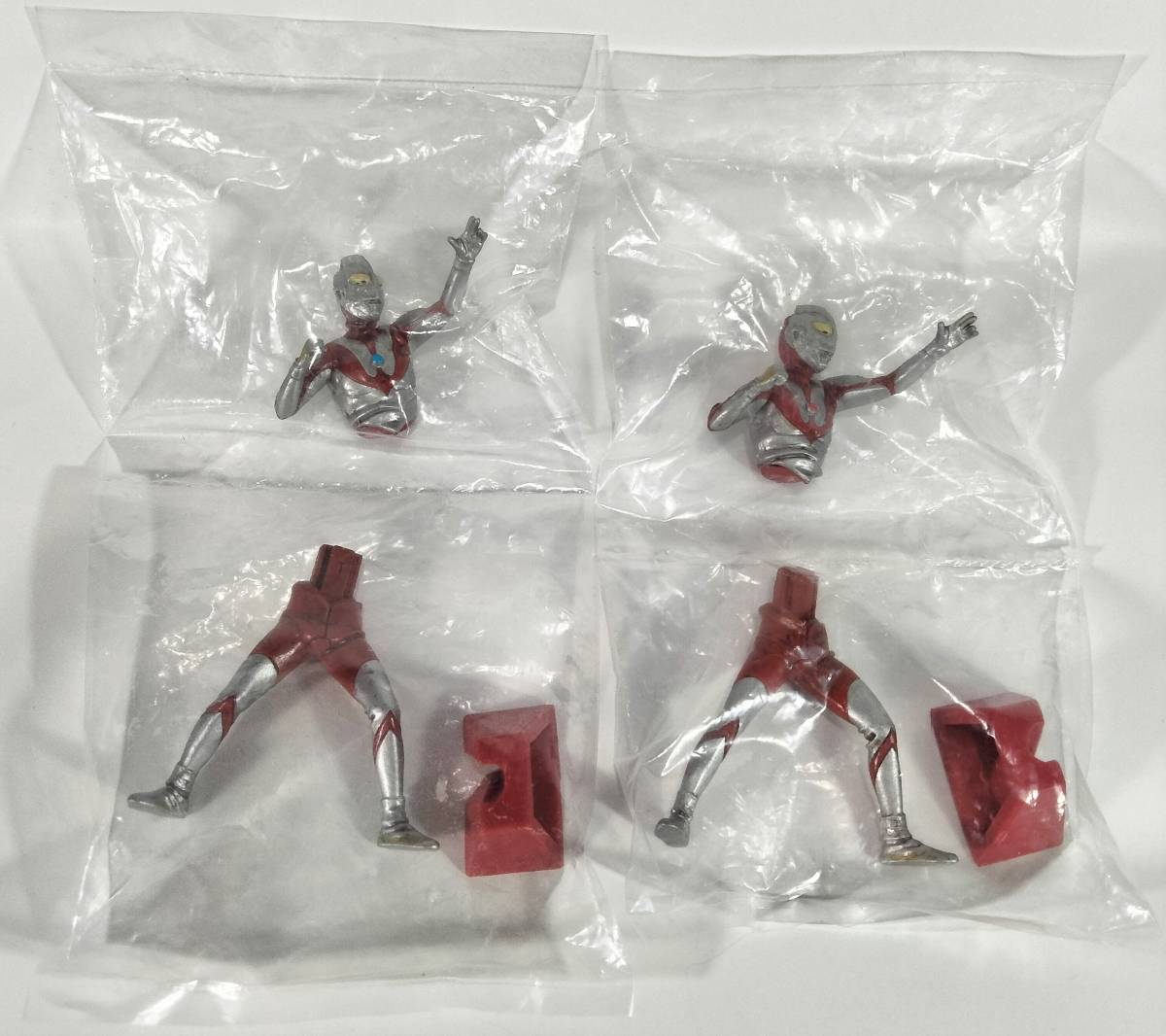 5種 DG ウルトラマン 1 / カラータイマー 青&赤 ベムラー レッド