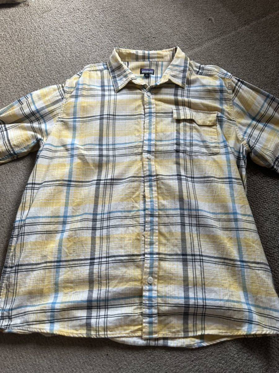 パタゴニアフランネルシャツ ①