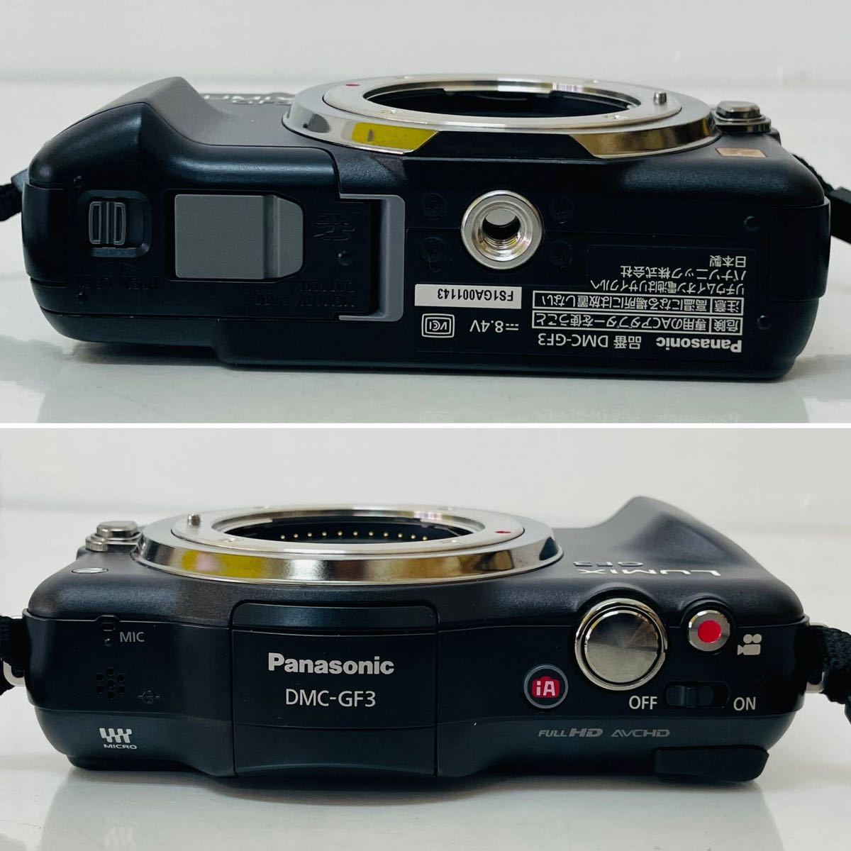 美品 動作品 Panasonic LUMIX DMC-GF3／LUMIX G 14mm f/2.5 ASPH. H-H014