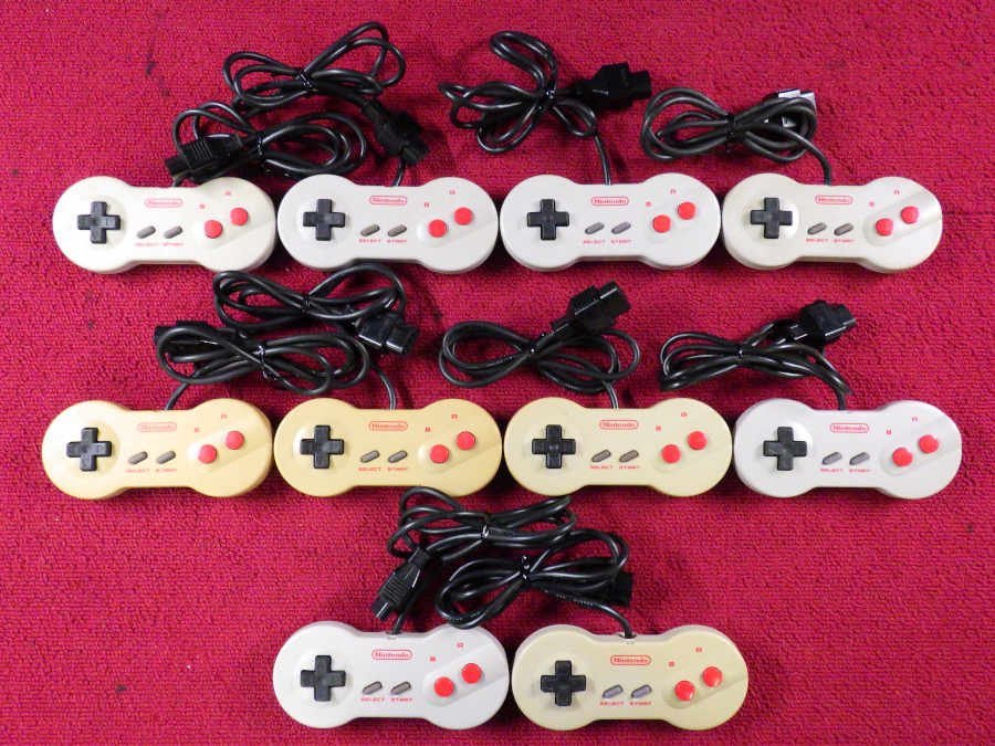 NINTENDO ニューファミコン コントローラー 10個セット ニンテンドー