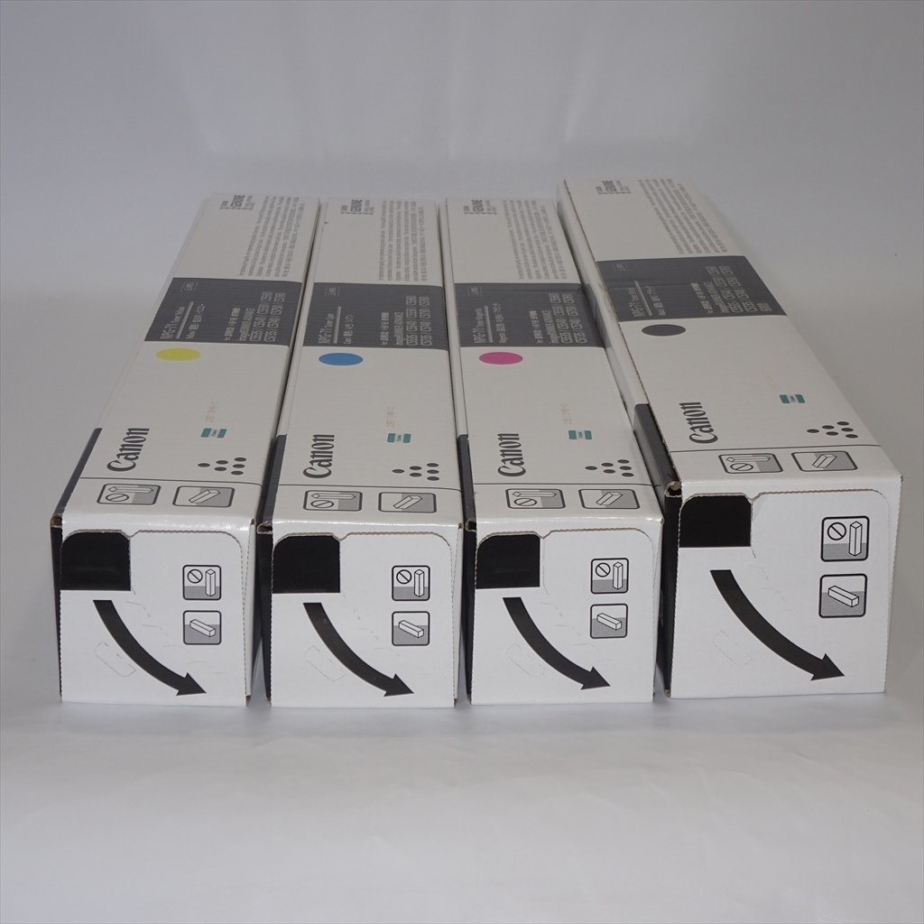 美品 4色セット CANON キャノン NPG-71 ブラック シアン マゼンタ