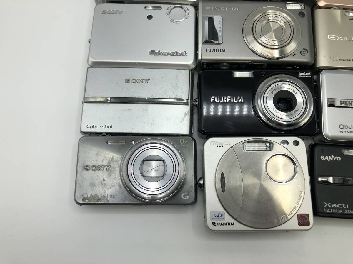 Canon 20台 ソニー コンデジ デジカメラ | まとめ動作未確認ジャンク扱