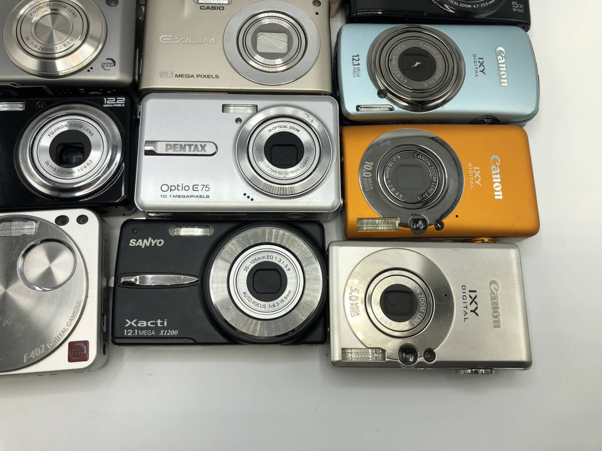 Canon 20台 ソニー コンデジ デジカメラ | まとめ動作未確認ジャンク扱