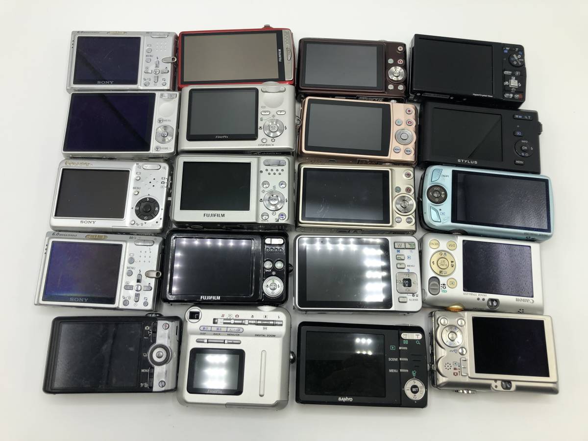 (Canon) 10台 デジカメラ まとめ【動作未確認ジャンク扱】① Canon 20台 ソニー コンデジ デジカメラ | まとめ動作未確認ジャンク扱